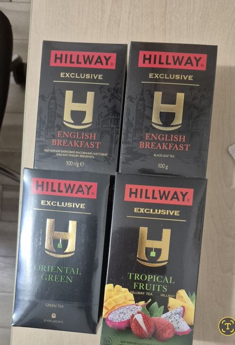 Чай чёрный и зеленый