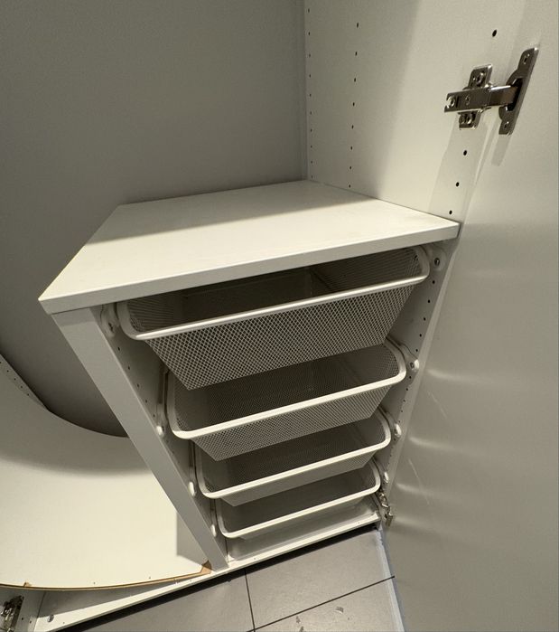 Biała szafa FORSAND / PAX IKEA 100x60x201cm