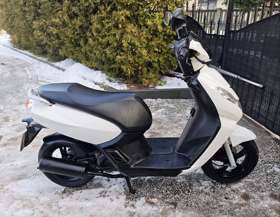 Skuter Peugeot Kisbee 50cc 2021r 3700km! Wtrysk LED!