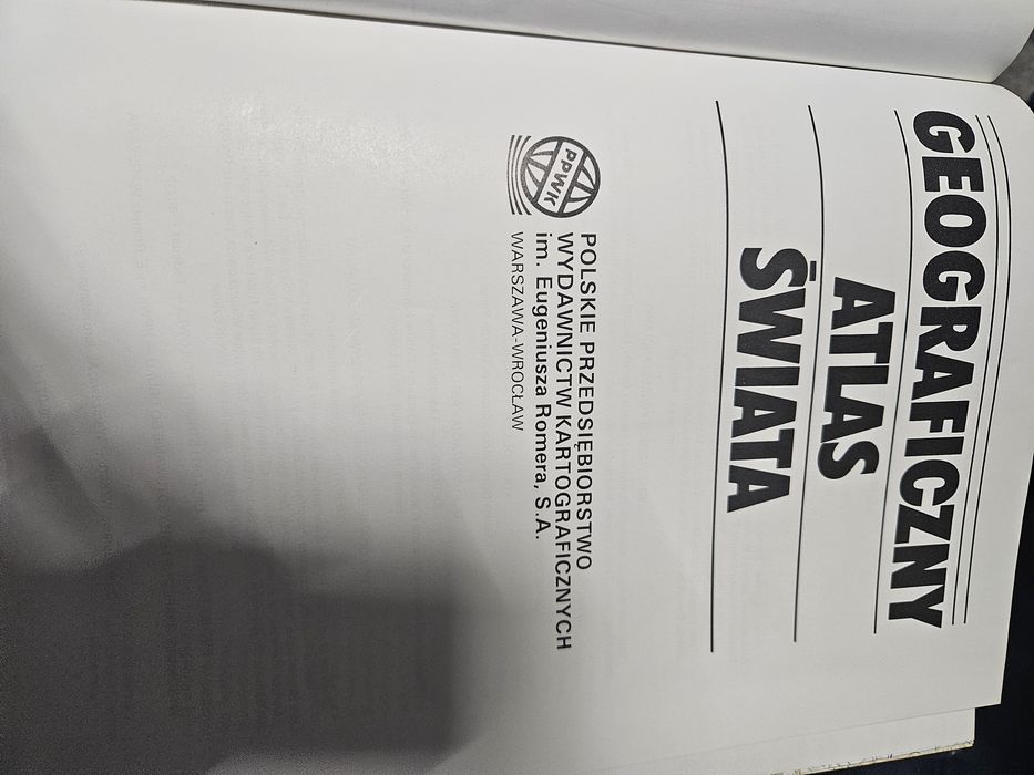 Geograficzny atlas świata PPWK