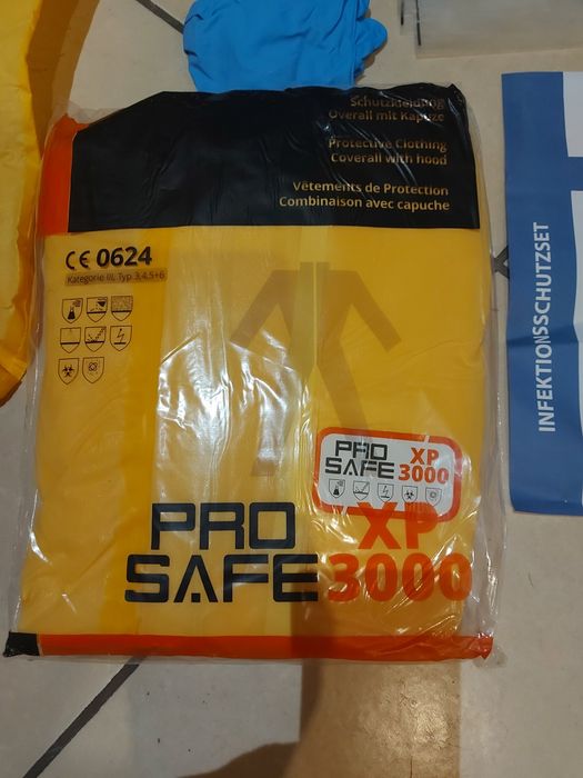 Kombinezon chemiczny Pro Safe XP 3000, DS Safety Wear ,ochronny r