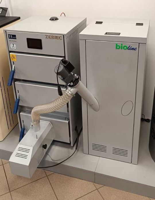 WYPRZEDAŻ! Kocioł ZĘBIEC RUBIN na pellet 11 kW 5 klasa EKSPOZYCJA!