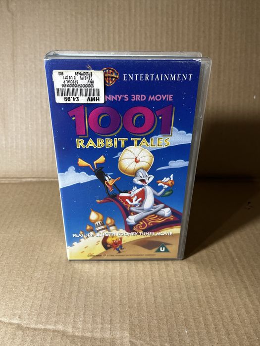 VHS 1001 Rabbit Tales — Bugs Bunny
