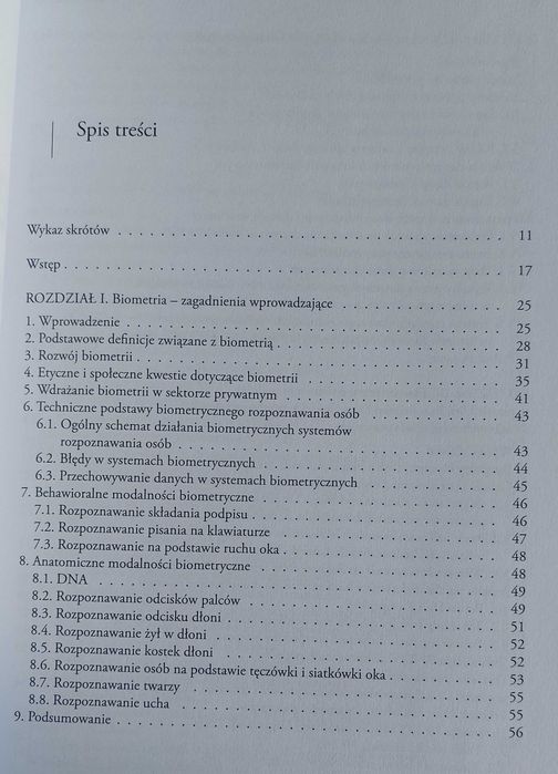 Biometria. Aspekty prawne, D. Jaroszewska-Choraś