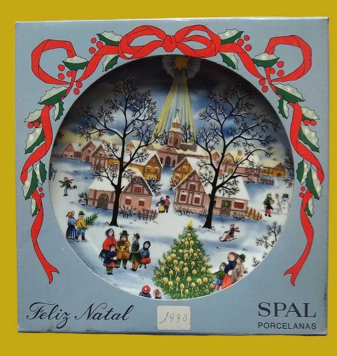 Prato Spal edição Natal 1990