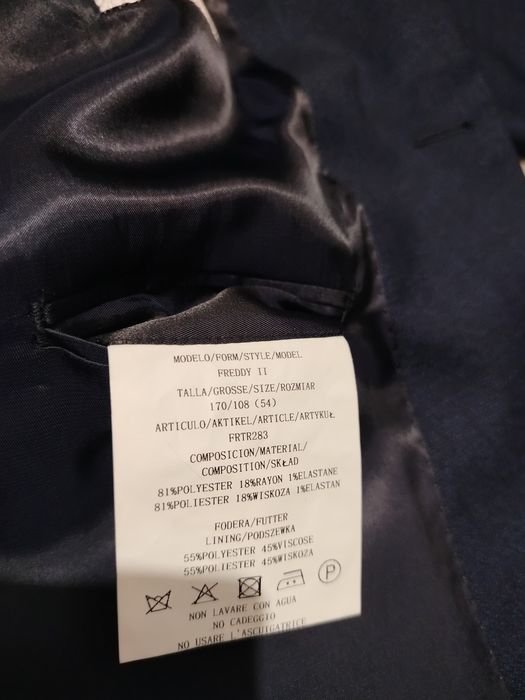 Marynarka Albione rozm. L 54 granatowa casual