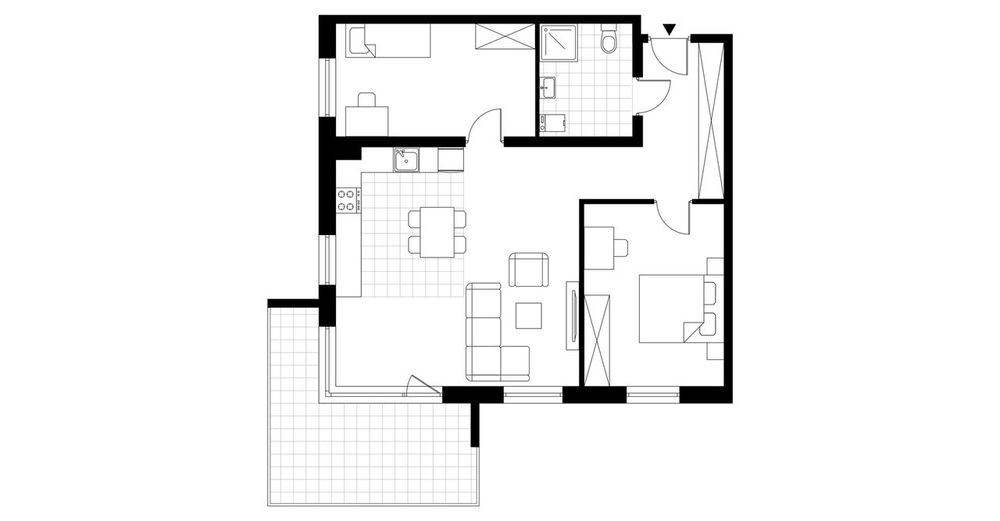 Kawie Wzgórza | apartament 3-pok. | 4_B1_6