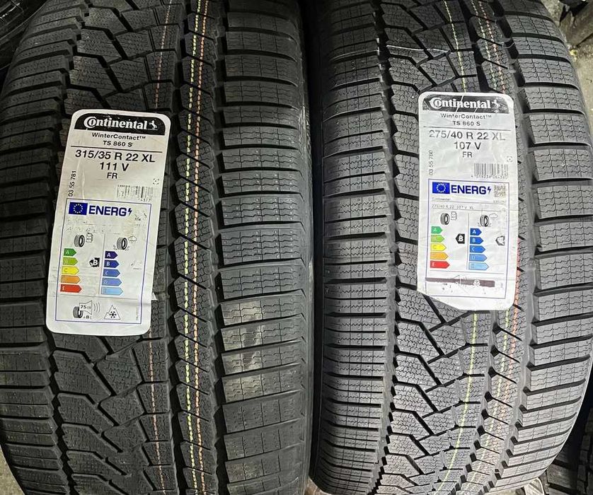 Купити різношорокий комплект зимових шин резини  325/35R22 +285/40R22