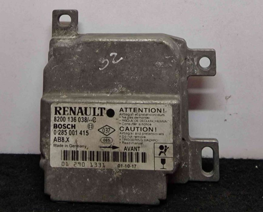 Centralina Airbag 8200136038 - RENAULT CLIO II
