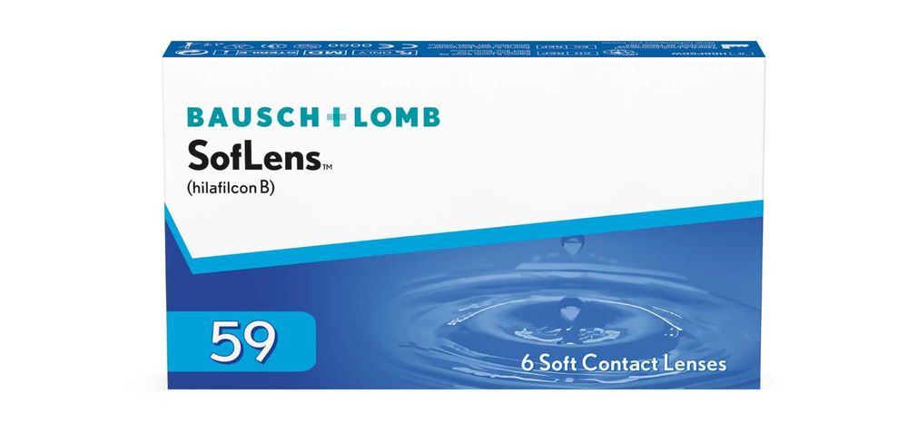 soczewki kontaktowe SofLens 59 5 szt (moc -5,25)