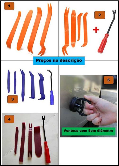 Listas ///M de encaixe para grelhas BMW vários modelos