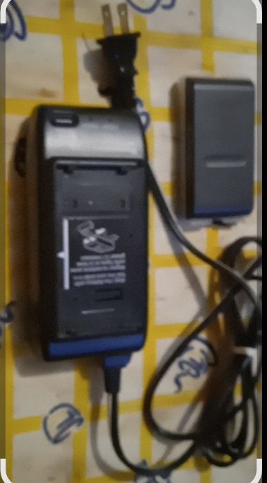 Carregador Panasonic com bateria de oferta