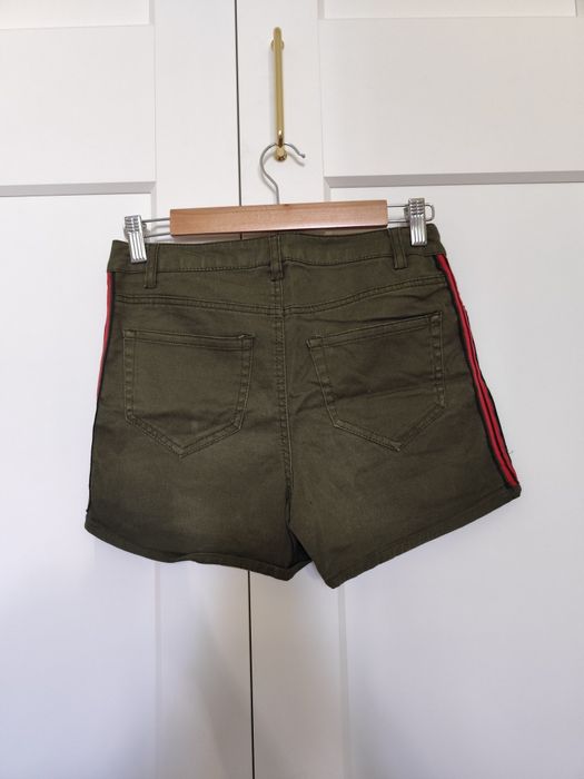 Szorty spodenki jeansowe dżinsowe khaki