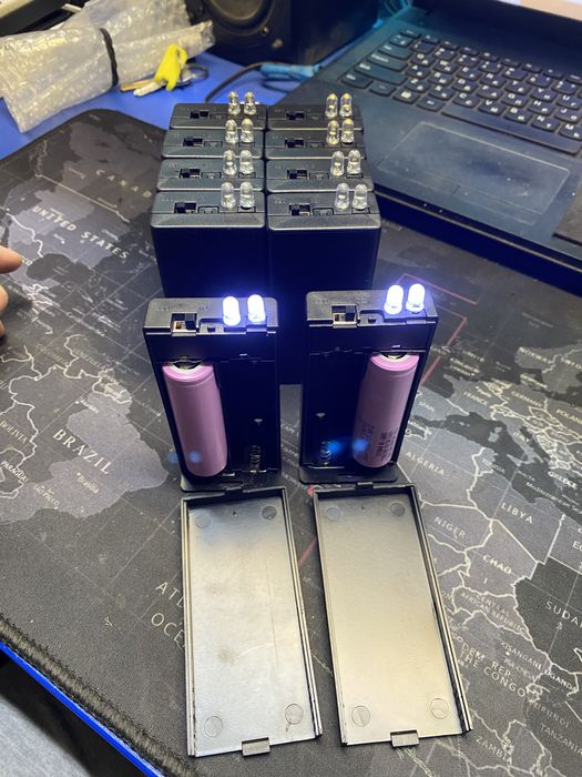 Тернопольская свечка на акб 18650