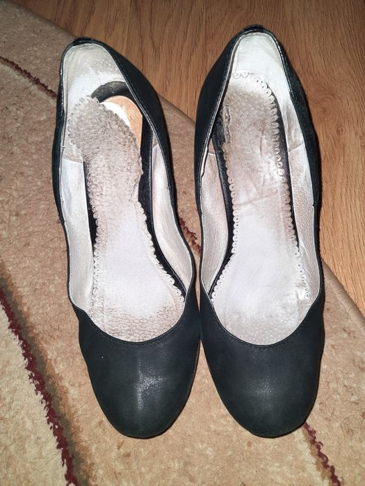 Кожаные туфли 40 размер