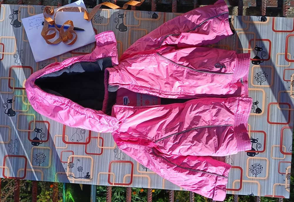 Зимовий дитячий комбінезон  для дівчинки chicco 104 розмір