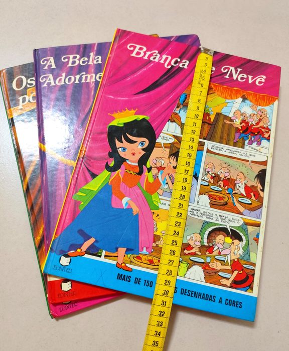 Lote 3 Livros BD Infantis - Coleção Turquesa (Anos 80)