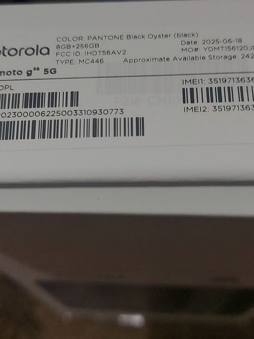 Motorola Moto G56 5G  8/256GB  z06. 2025r