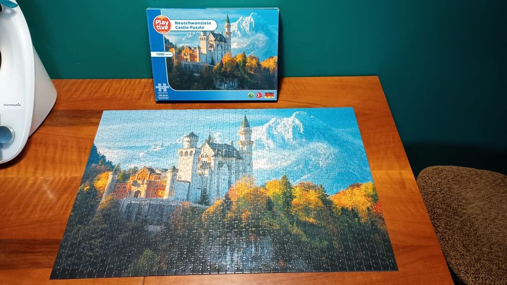 Puzzle 1000 elementów zamek Neushwanstein Castle