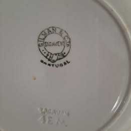 Prato sopeiro antigo Sacavém Gilman *