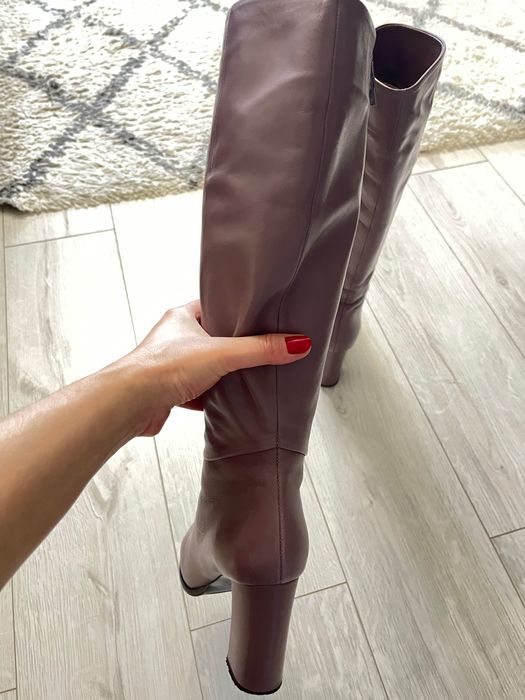 Чоботи шкіряні жіночі