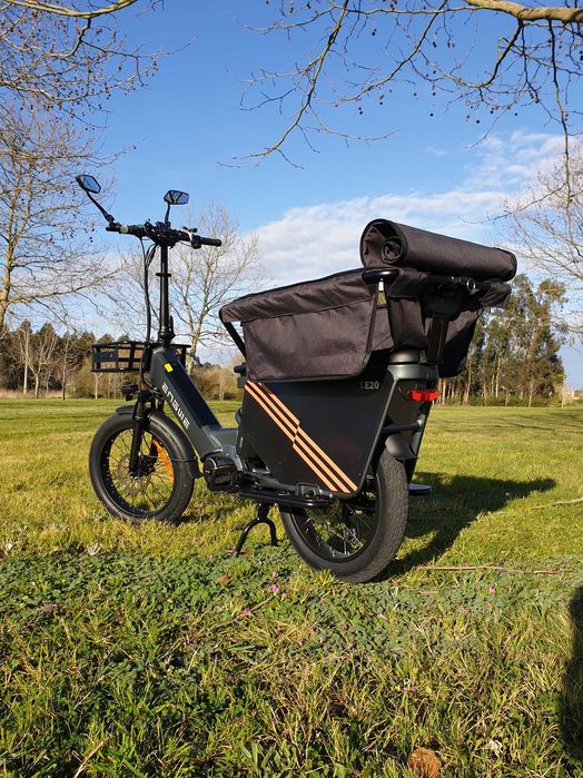 Engwe LE20 Bicicleta eléctrica de Carga Premium Até 350km de Autonomia