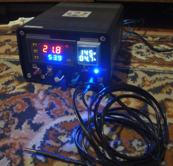 Регулятор мощности с термостатом 8 киловатт для дистилляции