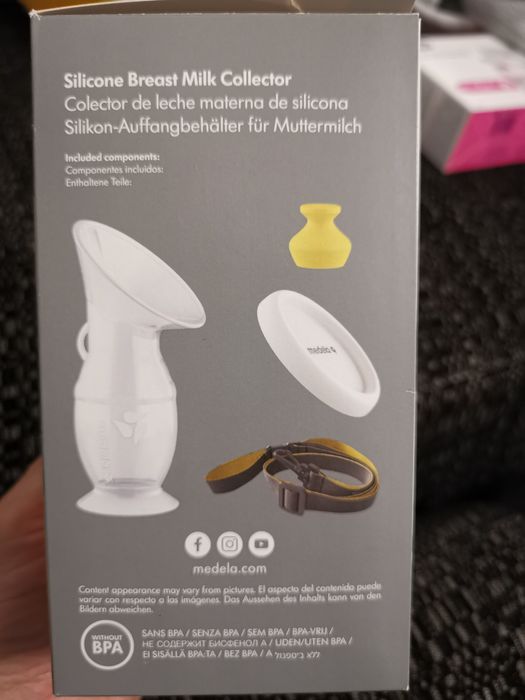 Copo Coletor de leite materno da Medela