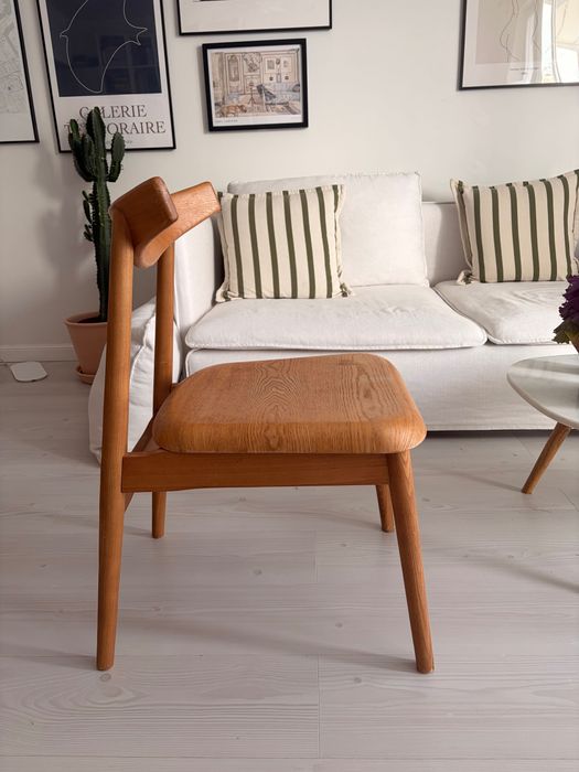 2 jesionowe krzesła Zara Home