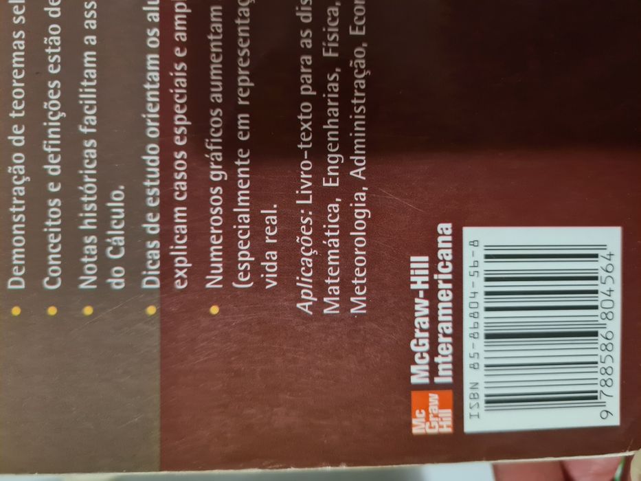 Cálculo Volume 1 Oitava Edição⁶