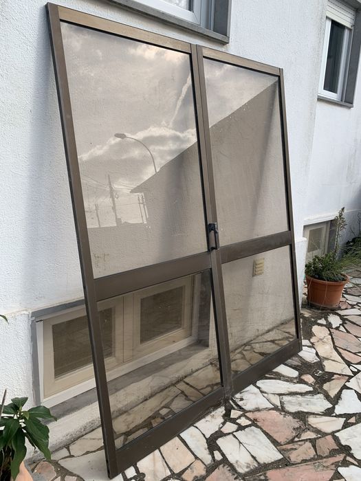 Porta em aluminio 1,96 x 1,60