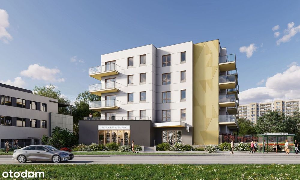3-pokojowe mieszkanie 57m2 + balkon Bezpośrednio