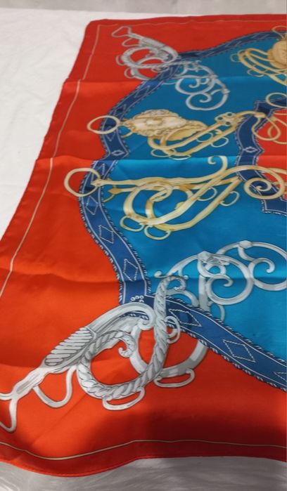 Lenço unisexo tecido acetinado