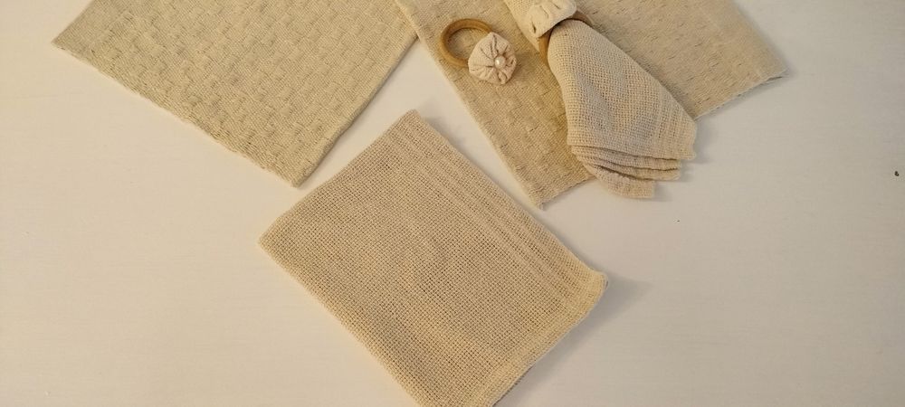 Conjunto de 2 panos de mesa com guardanapos