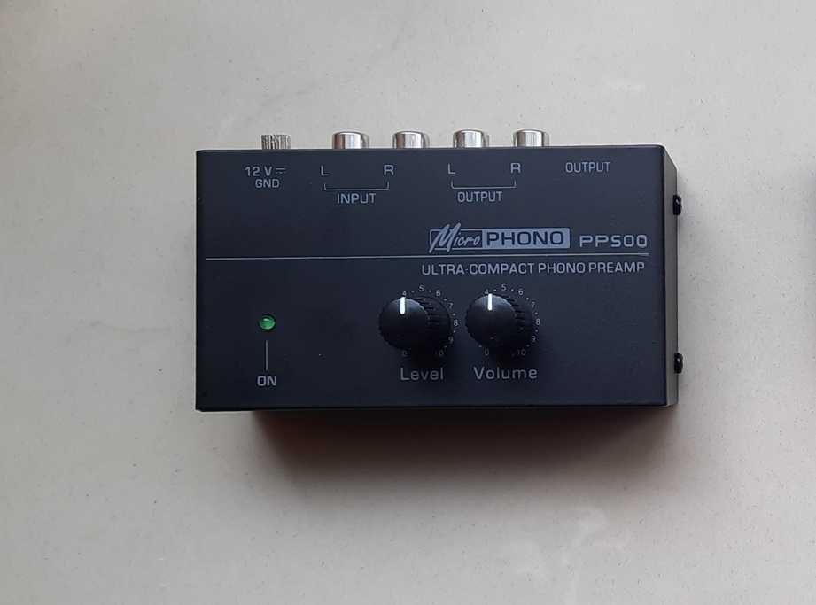 Przedwzmacniacz Micro PHONO PP-500 do gramofonu - nowy