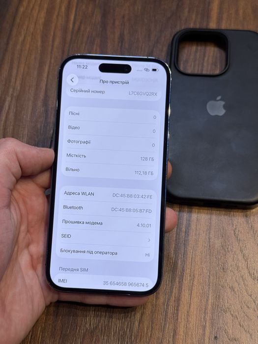 iPhone 14 Pro 128gb Purple Neverlock