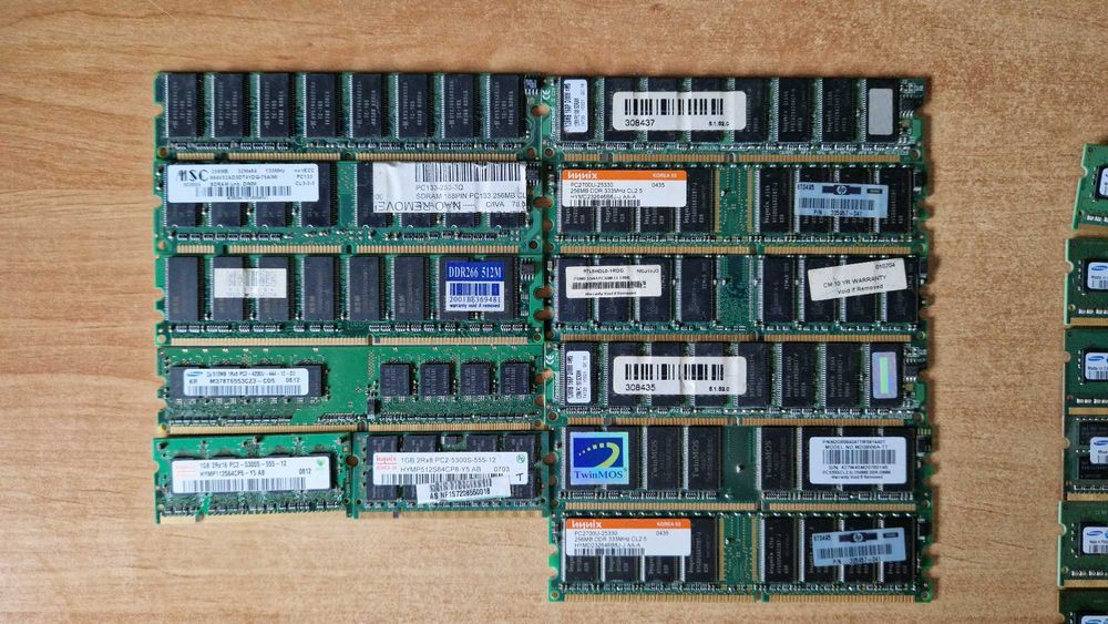 Memorias ddr1 ddr2