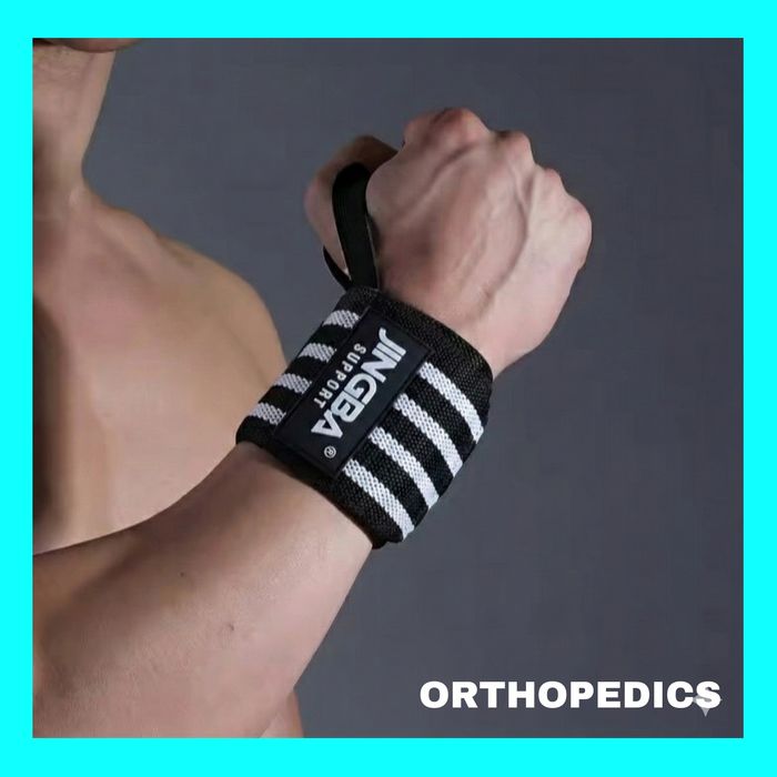 НАПУЛЬСНИК для тяжелой атлетики | бандаж на руку запястье - для спорта