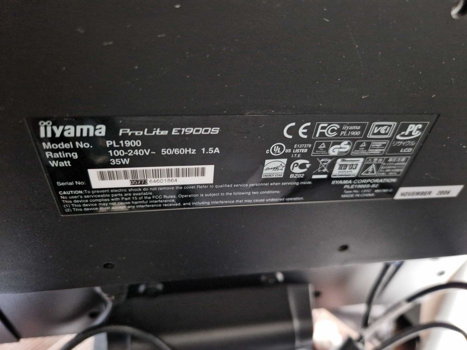 Monitor iiyama ProLite