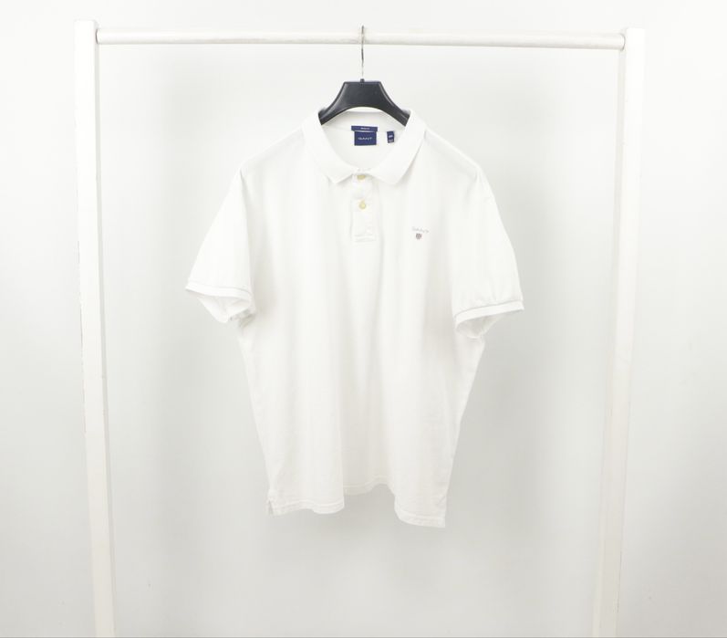 Чоловіча POLO Футболка GANT White