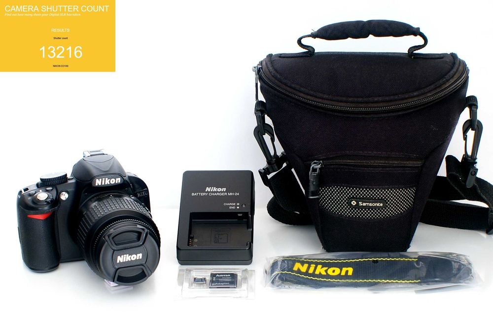 Nikon D3100 + 18-55 VR + 16GB + Torba 100% OK Warszawa Ursynów