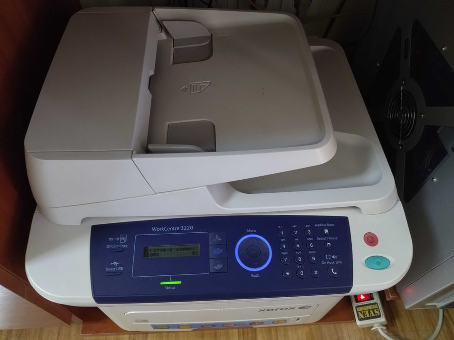 Принтер БФП 3в1 лазерний Xerox WorkCentre 3220 Картридж заправлений