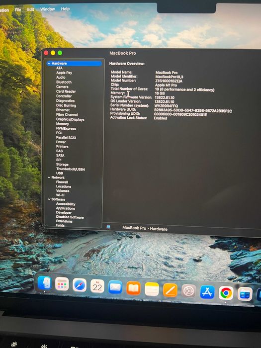 MacBook Pro 14" M1 Pro 10/16 16GB 1TB SSD Space Gray