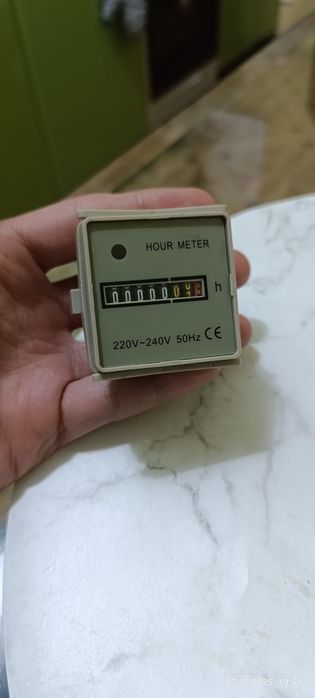 Лічильники мотогодин 220в, для генератора