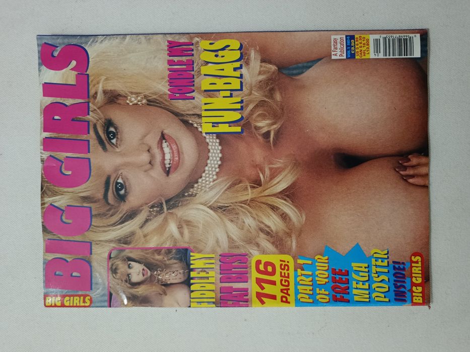 5 revistas BIG GIRLS (eróticas) adultos