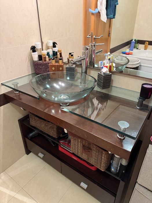 Conjunto móvel casa de banho/wc