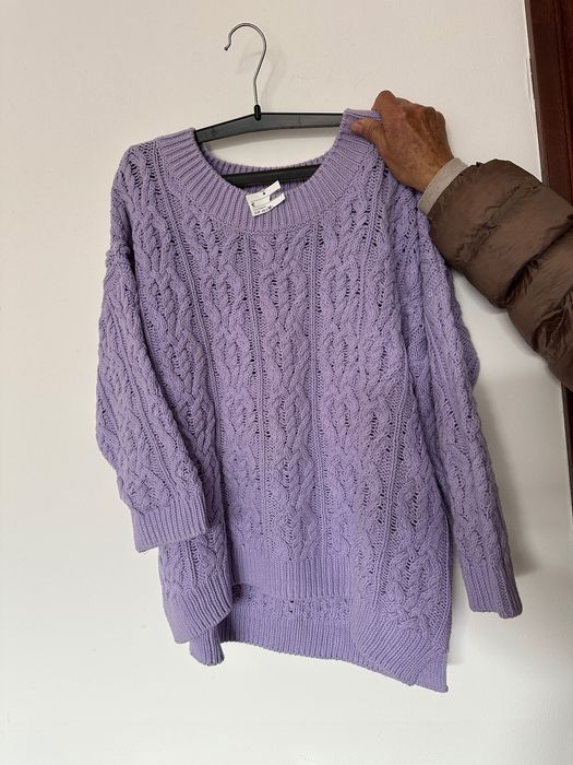 Camisola Lilás H&M M NOVA - Super Preço