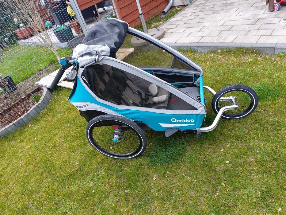 Przyczepka rowerowa Qeridoo Kidgooo 2