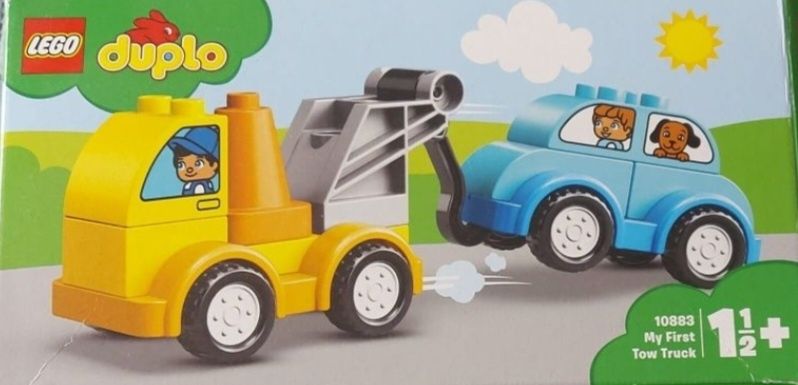 Lego Duplo straż pożarna + samochody + zestaw Train