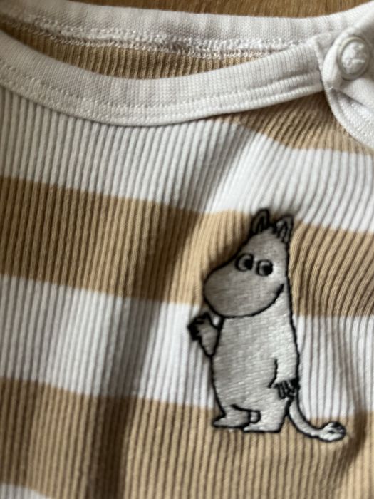 Pajacyki niemowlęce z muminkiem